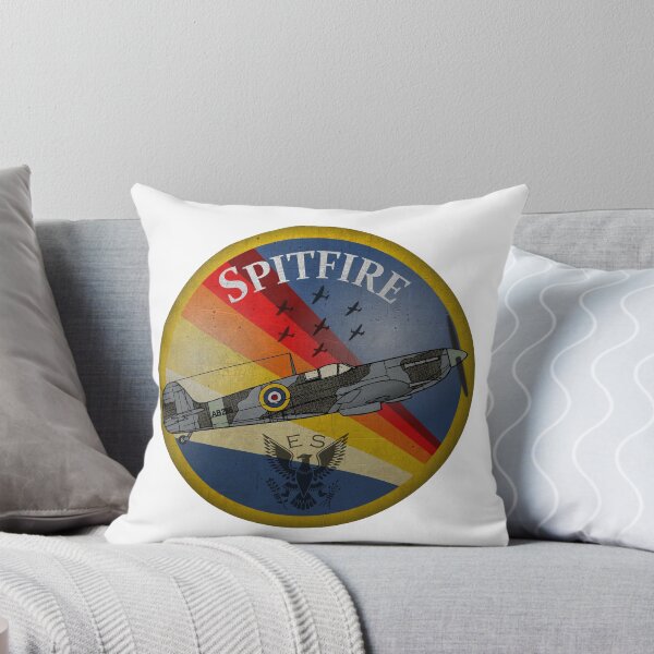 Item preview, Supermarine Spitfire retro (side, on white) designed and sold by Groenendijk.