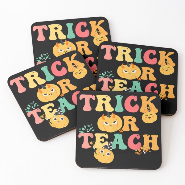 Item preview, Groovy Trick Or Teach Ghost Teacher Halloween Costume Womens designed and sold by Stephenbaile.