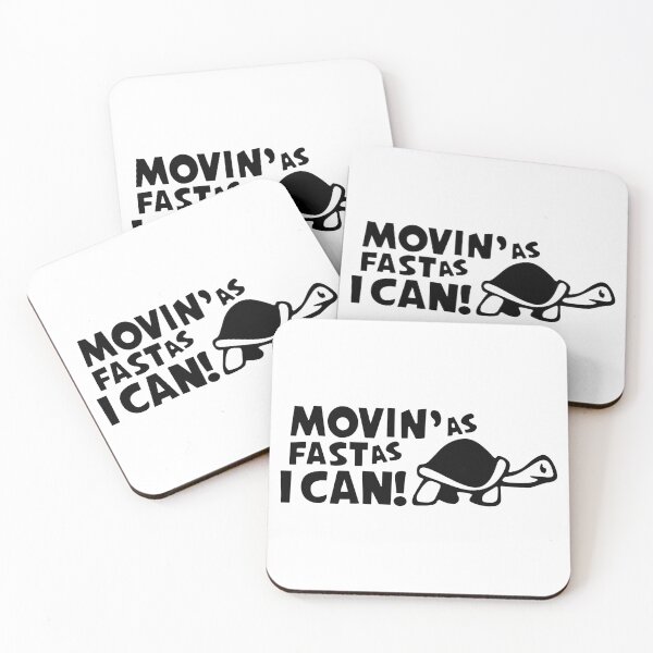 Item preview, Moving As Fast As I Can Funny Slap designed and sold by RhysDonald1.
