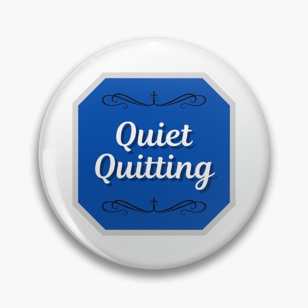 Item preview, Quiet Quitting - Work Life Job Balance Design designed and sold by Digitalme Designs.