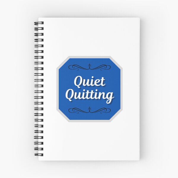 Item preview, Quiet Quitting - Work Life Job Balance Design designed and sold by Digitalme Designs.