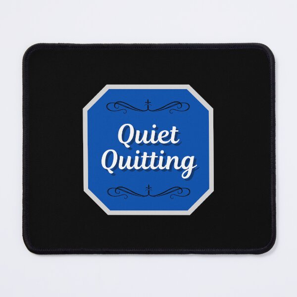 Item preview, Quiet Quitting - Work Life Job Balance Design designed and sold by Digitalme Designs.