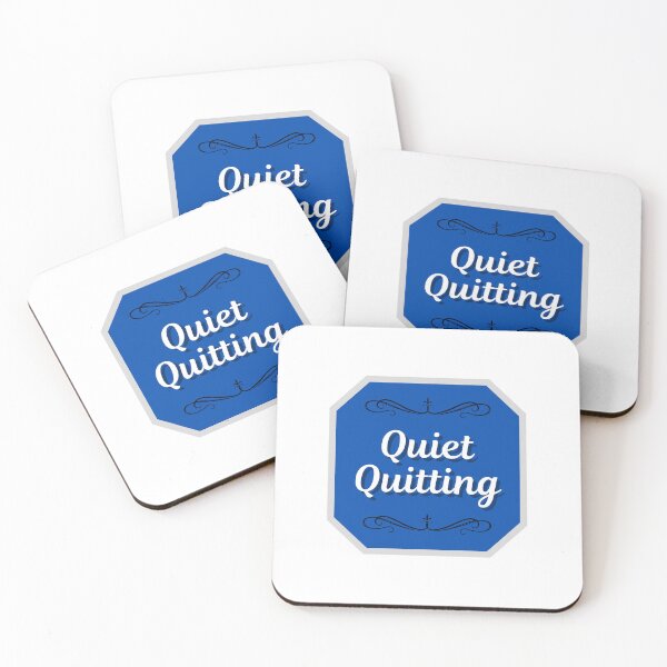 Item preview, Quiet Quitting - Work Life Job Balance Design designed and sold by Digitalme Designs.