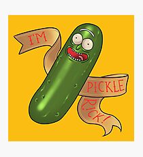 Pickle Rick Impression photo