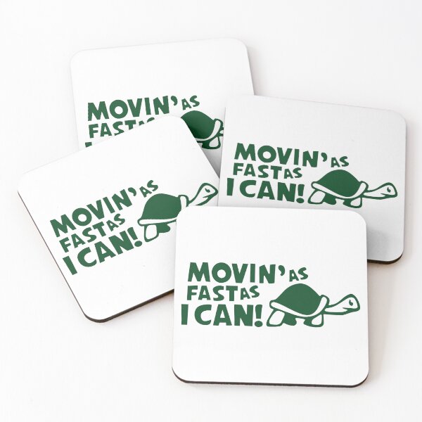 Item preview, Moving As Fast As I Can Funny Slap designed and sold by RhysDonald1.
