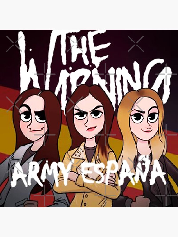 the-warning-mexican-rock-band-sticker-for-sale-by-hbarrowdx-redbubble