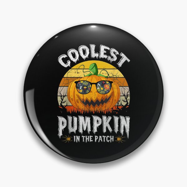 Artikelvorschau, Coolster Kürbis im Patch Boo Ghost Halloween Vintage entworfen und verkauft von Stephenbaile.