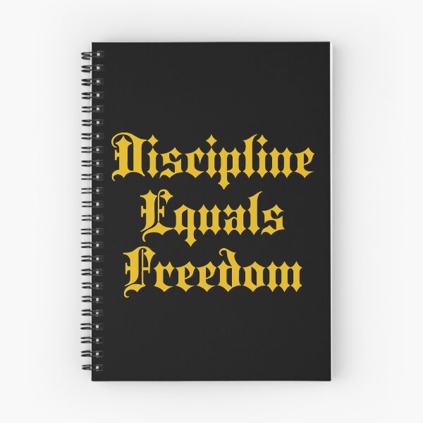 Item preview, Discipline Equals Freedom designed and sold by JourneyCreative.