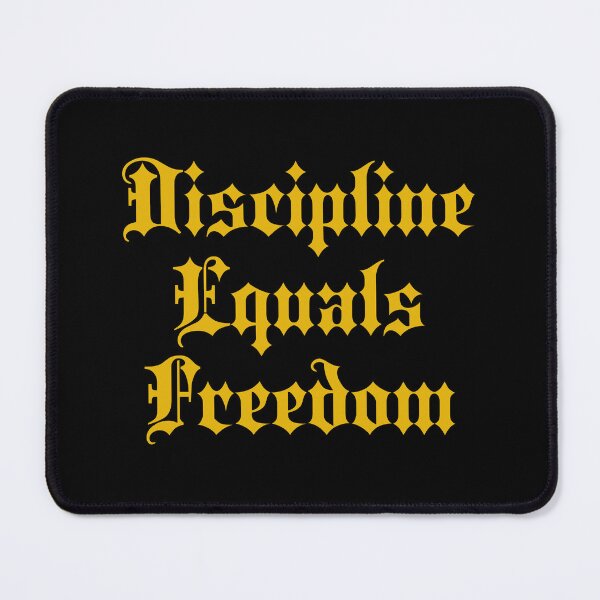 Item preview, Discipline Equals Freedom designed and sold by JourneyCreative.