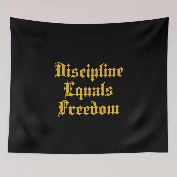 Item preview, Discipline Equals Freedom designed and sold by JourneyCreative.