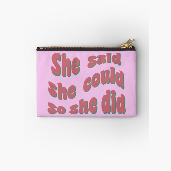 Item preview, She said she could so she did designed and sold by palmwooddesigns.