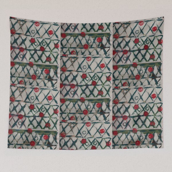Item preview, Teal tic-tac-toe designed and sold by nighthawkstudio.