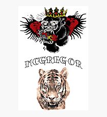 McGregor Tattoos Photographic Print