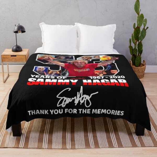 Item preview, 53 Years Of Sammy Hagar 1967 2020 Thank You For The Memories shirt. copy designed and sold by Ashley00111.