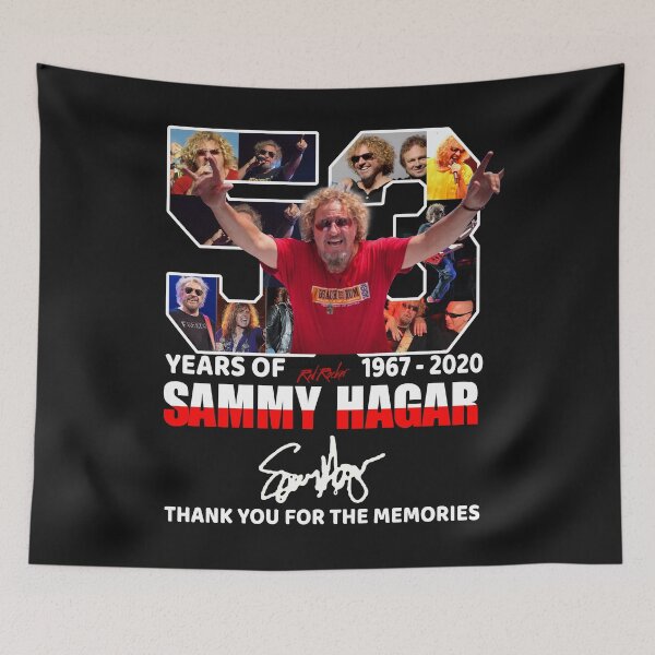 Item preview, 53 Years Of Sammy Hagar 1967 2020 Thank You For The Memories shirt. copy designed and sold by Ashley00111.