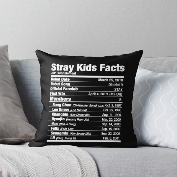 Item preview, Stray Kids Kpop Nutritional Facts 2 designed and sold by ThiloWegener.