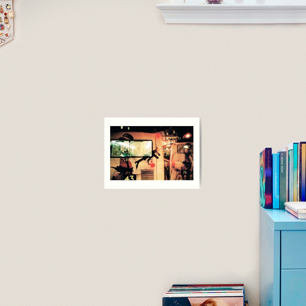 Ali G Rides Again...and again seemingly. Art Print