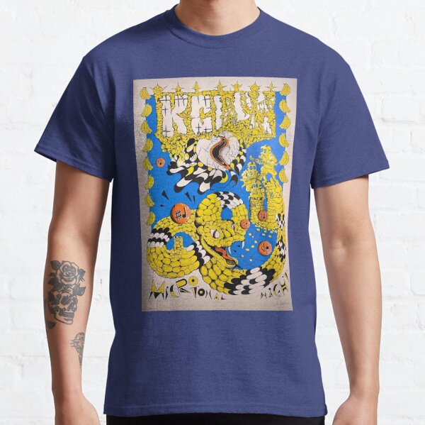 Gold Fuzz Brain Bird T-Shirt — Wren and Cuff