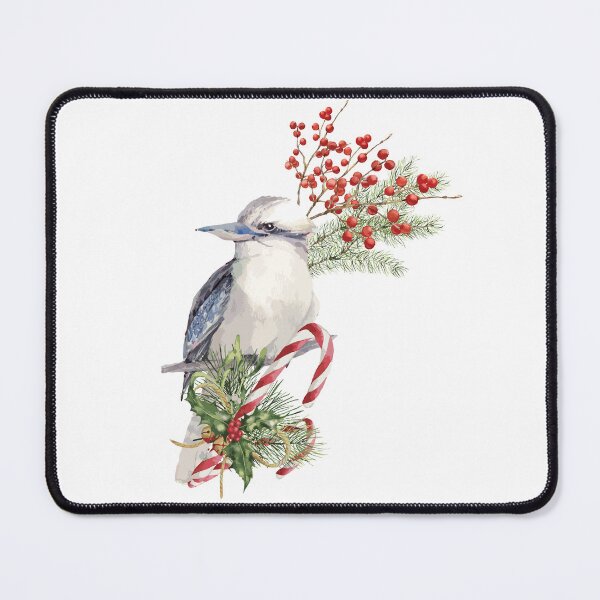 Item preview, An Australian Christmas - Festive Kookaburra Illustration designed and sold by Annalee Beer.