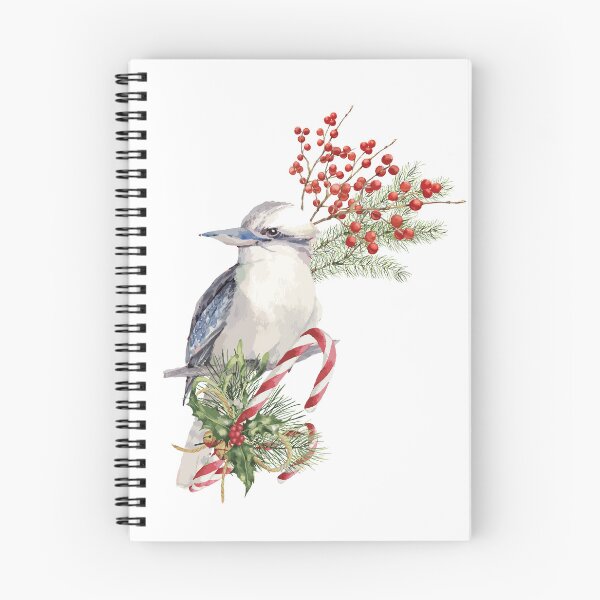 Item preview, An Australian Christmas - Festive Kookaburra Illustration designed and sold by Annalee Beer.