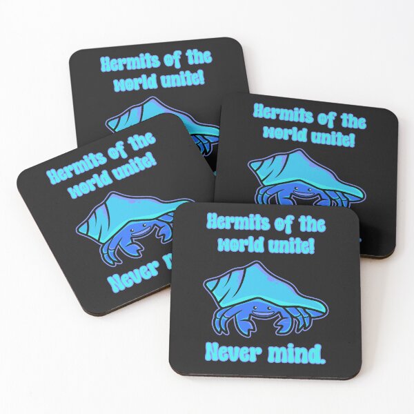 Item preview, Hermits of the world unite! Never mind. Blue version designed and sold by JoyOfHopeStore.