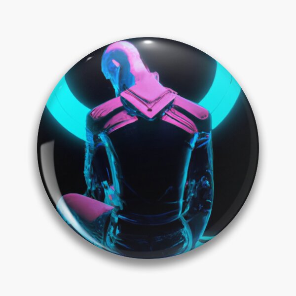 Item preview, Cypherpunk man in the future designed and sold by tjbubb.