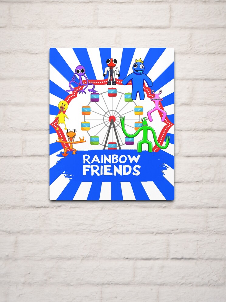 Purple Rainbow Friend Sticker for Sale by TheBullishRhino in 2023