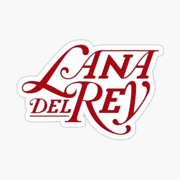 Lana Del Rey Stickers / Lana Del Rey Album stickers / Lana del rey /  stickers / Album stickers / Lana del rey aesthetic / Album name sticker