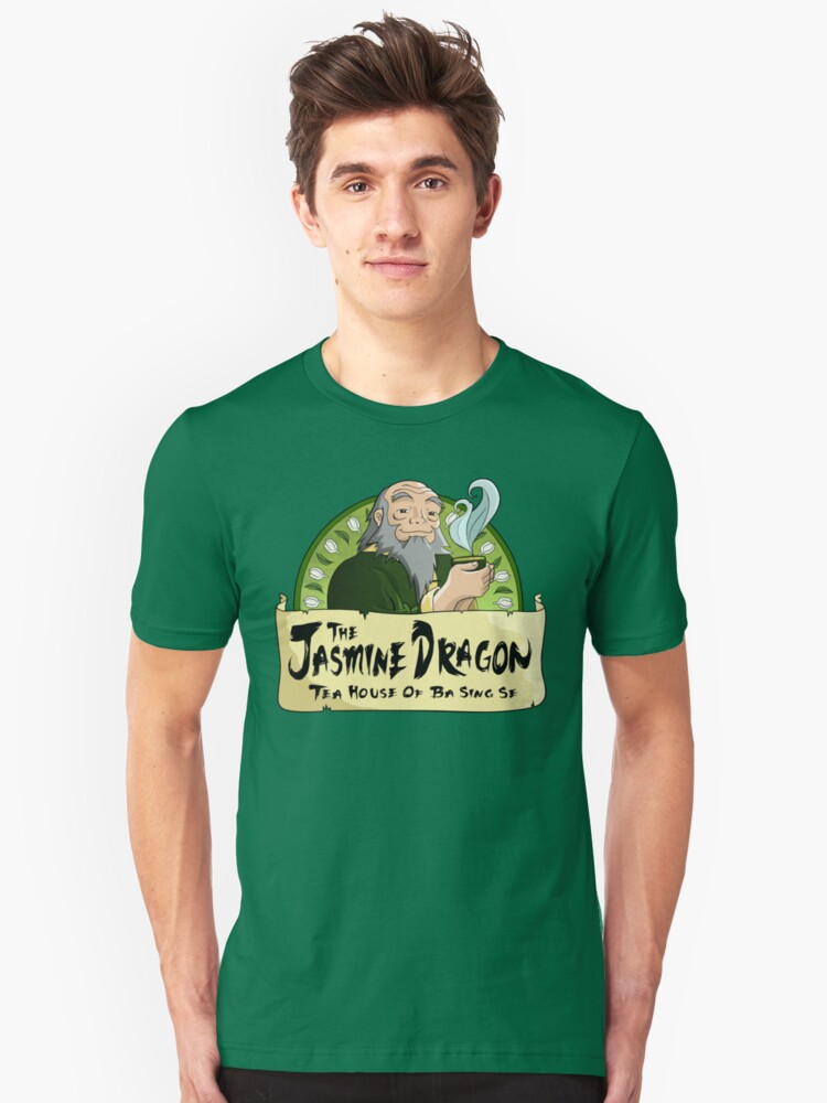 "The Jasmine Dragon Tea House" Unisex TShirt by leelasummers Redbubble