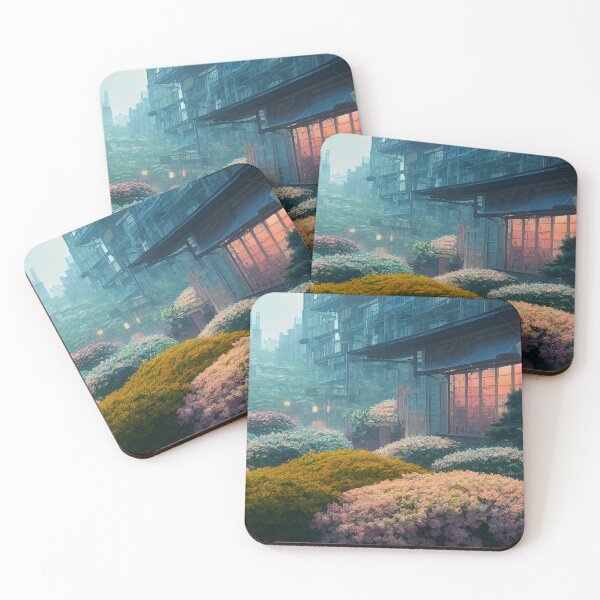 Item preview, Lush Garden At Night Scenery designed and sold by luceamart.