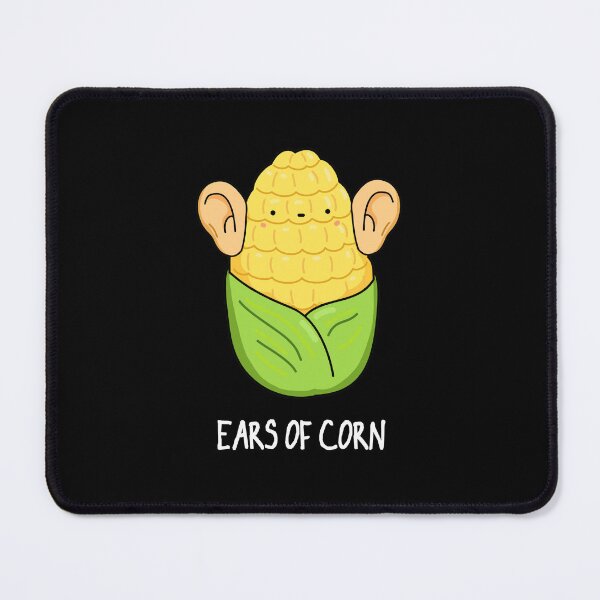 Item preview, Ears Of Corn Funny Corn Puns (Dark BG) designed and sold by punnybone.