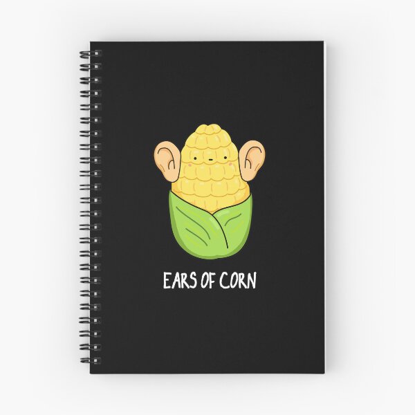 Item preview, Ears Of Corn Funny Corn Puns (Dark BG) designed and sold by punnybone.