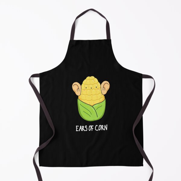 Item preview, Ears Of Corn Funny Corn Puns (Dark BG) designed and sold by punnybone.