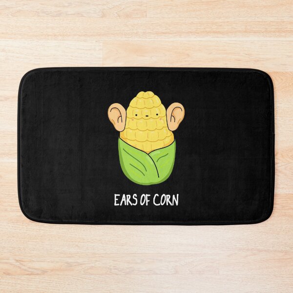 Item preview, Ears Of Corn Funny Corn Puns (Dark BG) designed and sold by punnybone.