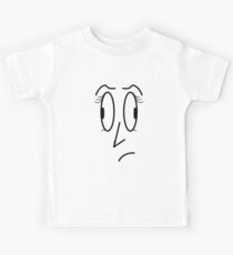 Grace Undecided Emosie Face Kids Tee