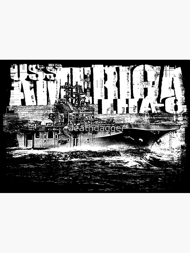 "Amphibious assault ship America" Poster for Sale by deathdagger