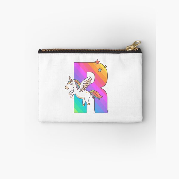 Aperçu de l'œuvre Cadeau d'anniversaire mignon initial de lettre de monogramme de licorne créée et vendue par Delightfully Cynical.