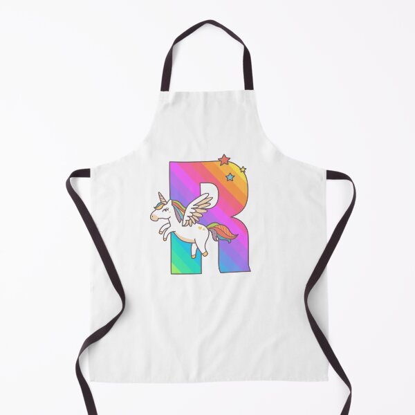 Item preview, Unicorn Monogram Letter R Initial Cute Birthday Gift designed and sold by Delightfully Cynical.