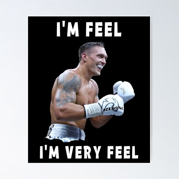 Item preview, Oleksandr usyk quote designed and sold by HelmaNowak.