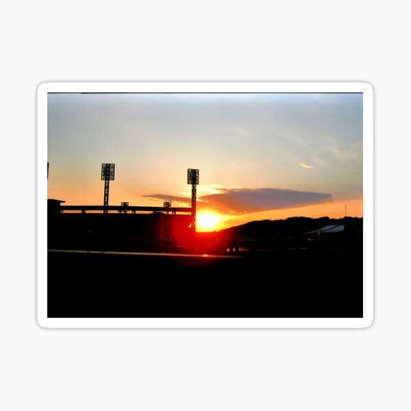 Sunset over PNC Park Stock Photo