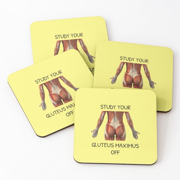 Item preview, Study Your Gluteus Maximus Off designed and sold by Gonkpoke.