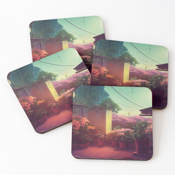 Item preview, City Garden At Sunrise Scenery designed and sold by luceamart.