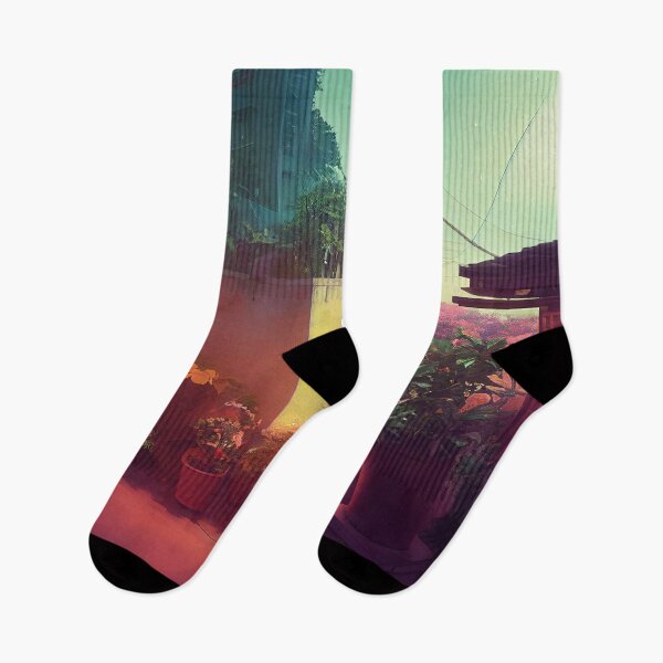 Item preview, City Garden At Sunrise Scenery designed and sold by luceamart.
