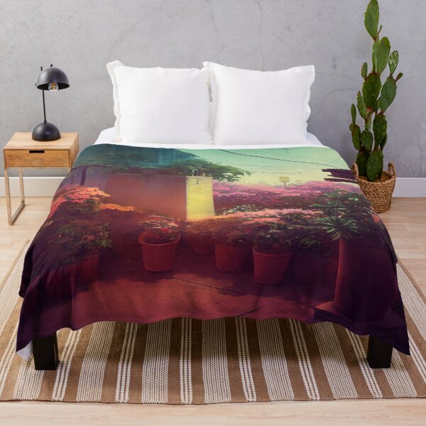 Item preview, City Garden At Sunrise Scenery designed and sold by luceamart.