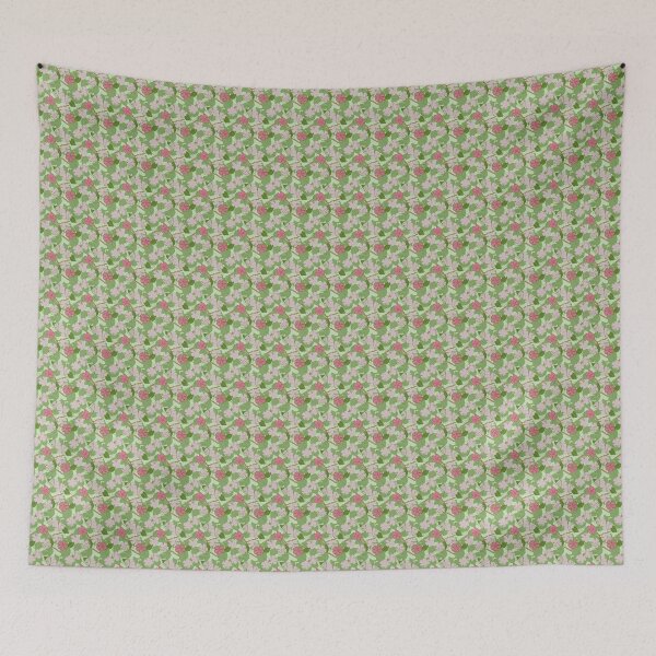 Item preview, Blackberry Leaves and Blossoms designed and sold by Cyndianne.