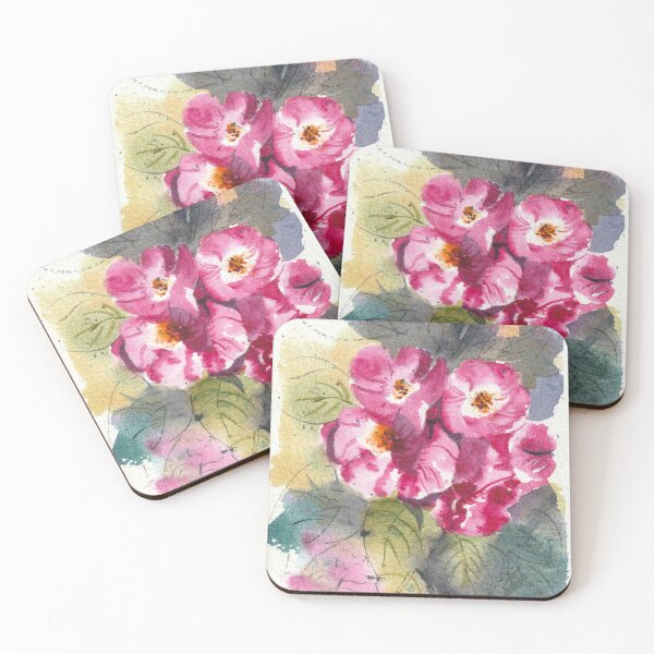 Item preview, French Rose Watercolour Painting designed and sold by ErinsGarden.