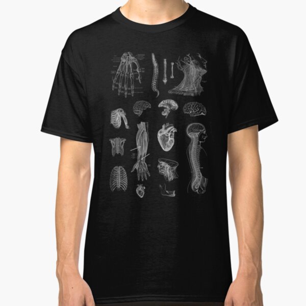 Vintage Anatomy Print Classic T-Shirt