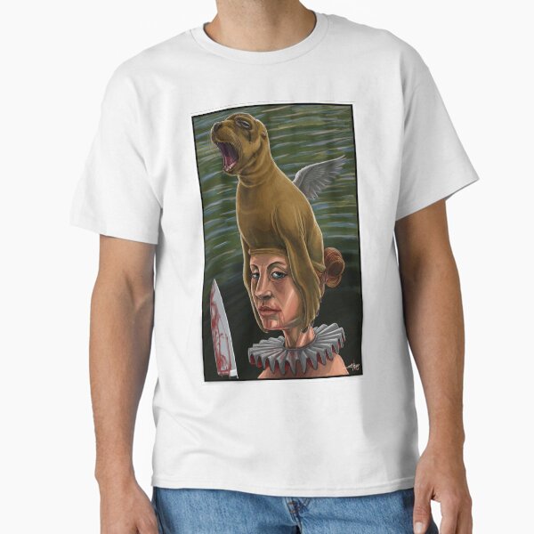 Sea Lion girl likes strawberries Classic T-Shirt