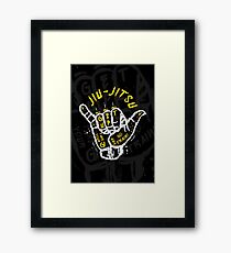 Jiu-jitsu. Go train! 2 Framed Print