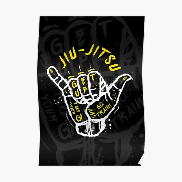 Jiu-jitsu. Go train! 2 Poster